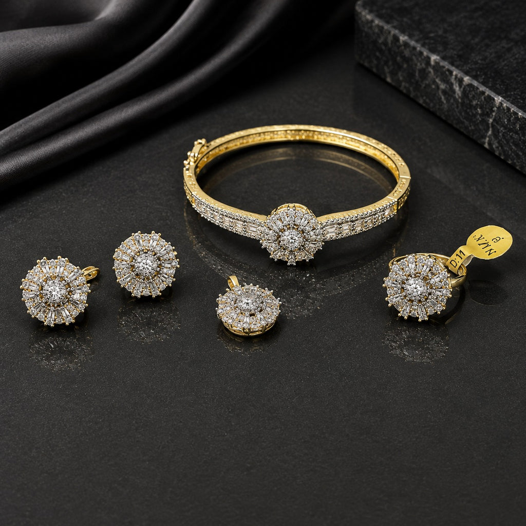 Royal Sunburst Set – Rs. 7950