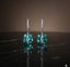 Blue Zircon Drop Earrings – Rs. 2950