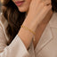 Gold Link Bracelet