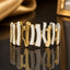 Gold Enamel Bracelet