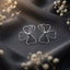 Elegant Floral Loop Earrings