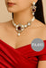 Ivory Aura Baroque Pearl Necklace Set – Rs. 4,450