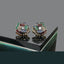 Floral Stud Earrings Sparkle Center – Rs. 2,150