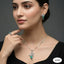 Sapphire & Pearl Teardrop Set – Rs. 2250