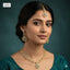 Mint Green Kundan & Zircon Gold-Plated Jewelry Set Rs. 3,650