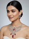 American Diamond Multi-Color Necklace Set