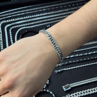 Cuban Steel Bracelet