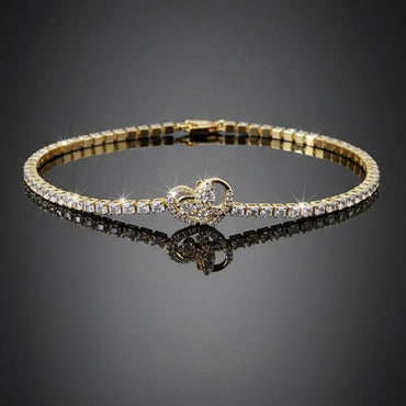Heart Crystal Bracelet – Eid Gift Collection