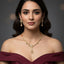 Petite Sphere Beaded Halo Choker Set – Rs. 3,850