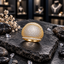 Gold-Tone Domed Statement Ring