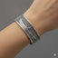 Ali Islamic Calligraphy Adjustable Cuff Bracelet