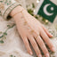 Delicate Floral Hand Chain Bracelet