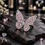 Baguette Butterfly Statement Ring