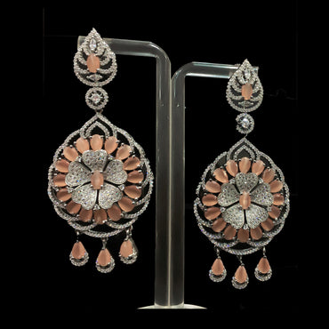 American Diamond Earrings - Designer's Destiny 
