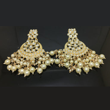 Traditional Gold Plated Earrings 544224