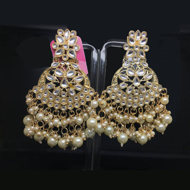 Traditional Gold Plated Earrings 544224