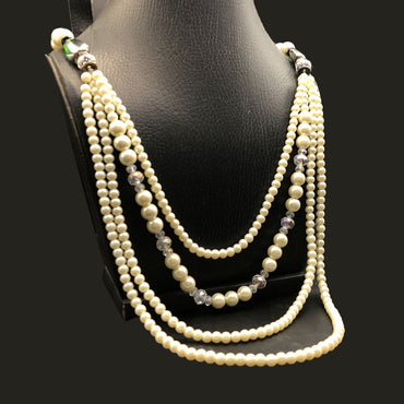White Pearl Mala ML02
